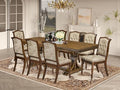LEMA9-AWA-36 9 Pieces Kitchen Table Set Includes a Rectangular Dining Table and by LuxebyEastWestFurniture