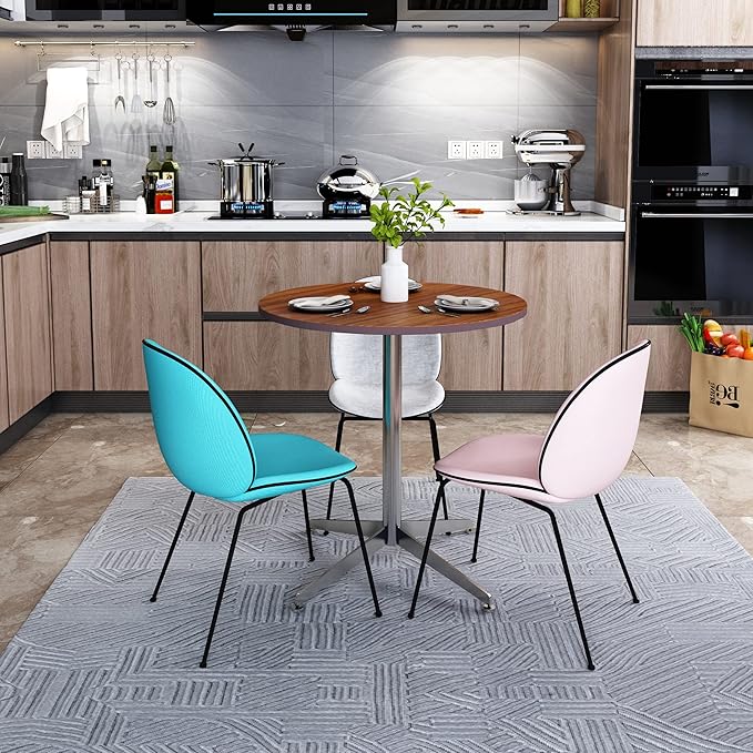 Round Office Table Conference Table Small Dining Table Coffee Meeting Table - Image 5