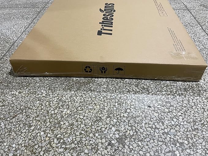 Tribesigns Square Dining Table for 2, 31.5" Industrial Dinner Table - Image 9