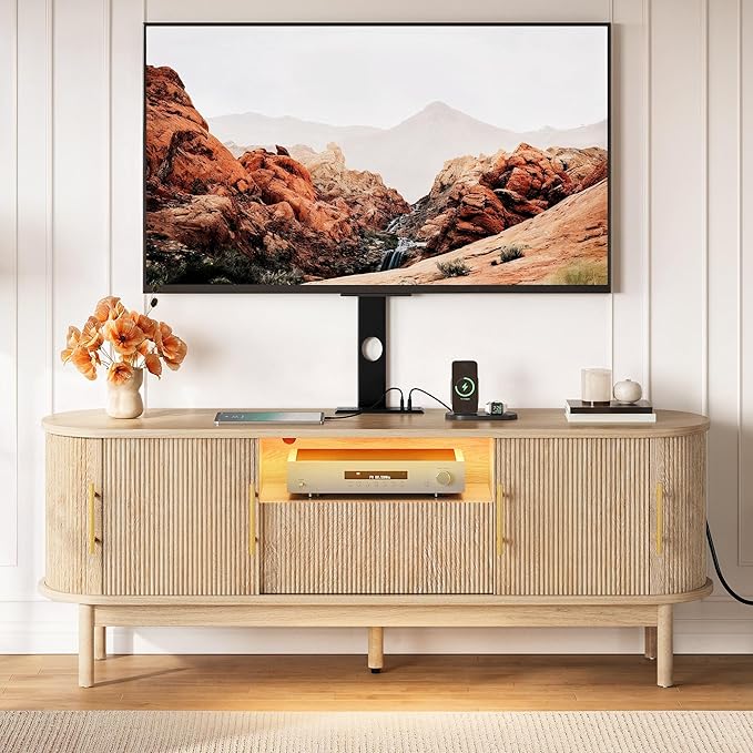 YITAHOME Fluted TV Stands for Living Room - Image 8