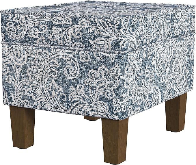 Home Decor | Dinah Collection Modern Storage Ottoman | Ottoman - Image 5