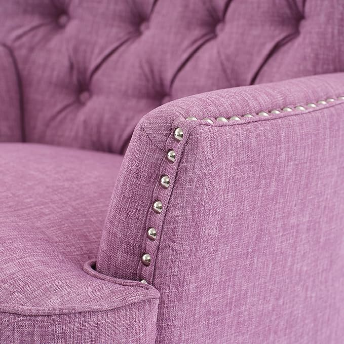 Ball & Cast Accent Chair, Mid-Century Lounge Living Room Chairs - Image 9