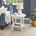 Roundhill Furniture Perth Contemporary Round End Table by RoundhillFurniture