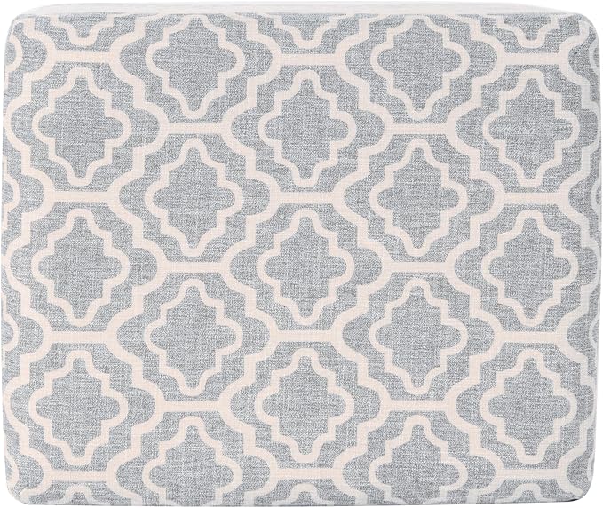 Home Decor | Upholstered MediumRectangular Storage Ottoman | Hinged Lid Ottoman - Image 9