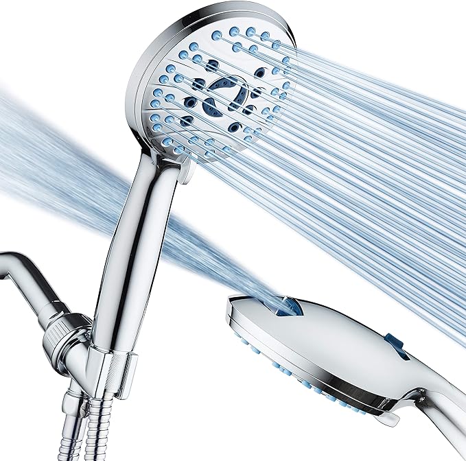 AquaCare High Pressure 8-mode Handheld Shower Head by HotelSpa