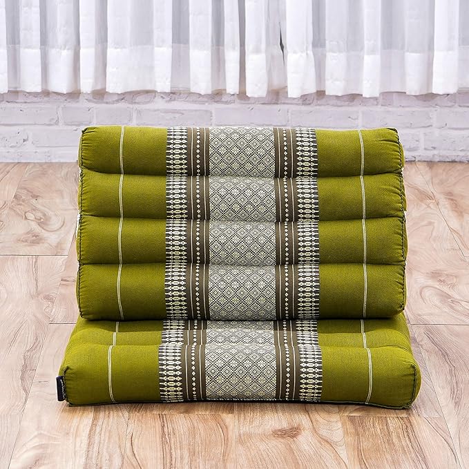 Leewadee 1-Fold Mat with Triangle Cushion – Comfortable TV Pillow, Foldable - Image 5