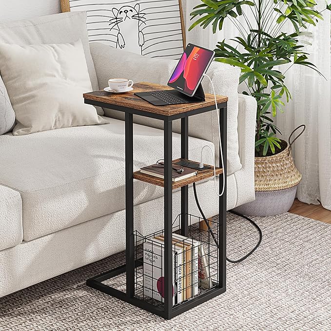 Vagusicc C Shaped End Table - Image 2