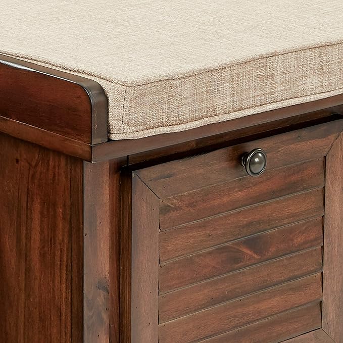 OSP Home Furnishings Dover Coastal Lift-Top Storage Bench - Image 11