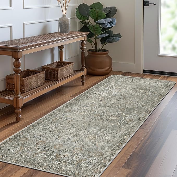 2X5 Area Rugs Machine Washable Rugs - Image 3