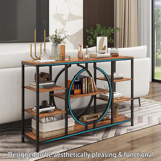 GiftGo 47" Industrial Console Tables - Image 4