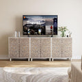 COSIEST Set of 3 32" Buffet Sideboard Cabinets by COSIEST
