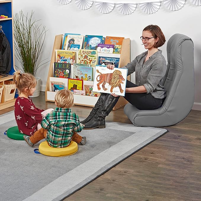Factory Direct Partners Soft Tufted Floor Rocker - Image 2