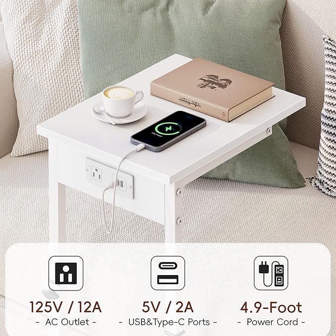 Vagusicc C Shaped End Table - Image 7