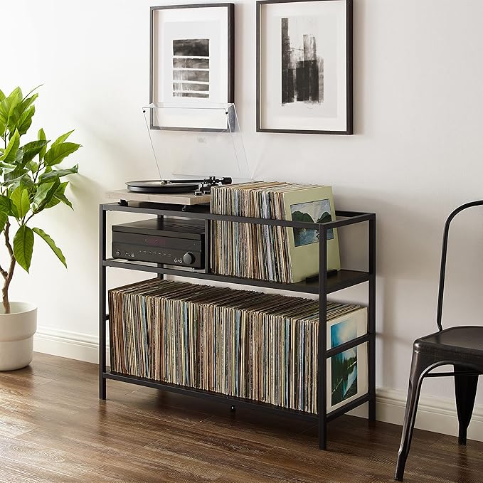 Crosley Furniture Provo Console Record Player Stand - Image 2