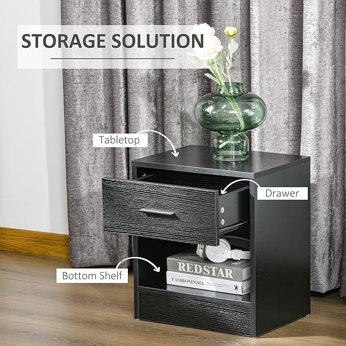 HOMCOM Modern Accent End Table - Image 4
