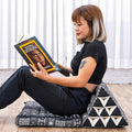 Leewadee 1-Fold Mat with Triangle Cushion – Comfortable TV Pillow, Foldable by Leewadee