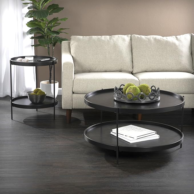 SEI Furniture Verlington End Table - Image 2