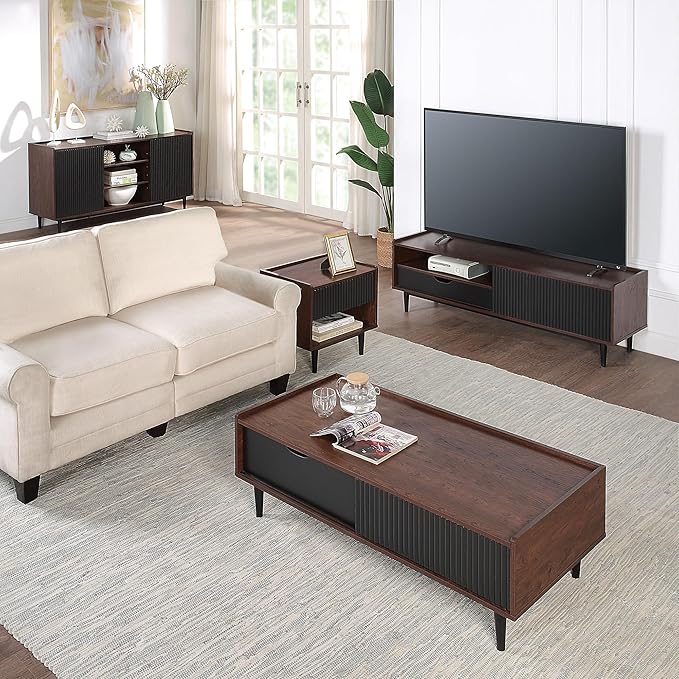 Manhattan Comfort Duane Mid Century Modern Coffee Table - Image 13