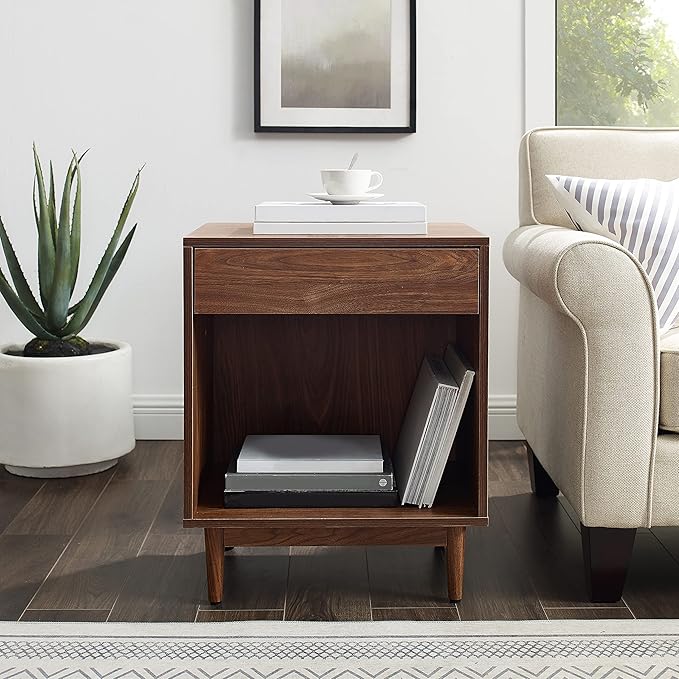 Crosley Furniture Liam End Table and Record Player Stand - Image 7