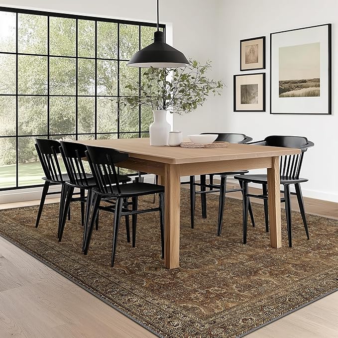 9X12 Area Rugs Machine Washable Rugs - Image 9