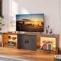 Bestier 70 Inch Led TV Stand for Large TVs by Bestier