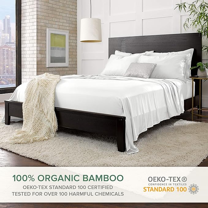 Short Queen Sheets by Pure Bamboo - Image 2