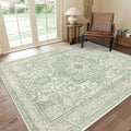GENIMO 7'6''x9'6'' Area Rugs for Living Room, Machine Washable Non Slip Vintage by GENIMO