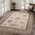 8X10 Area Rugs Machine Washable Rugs by BESBLEE