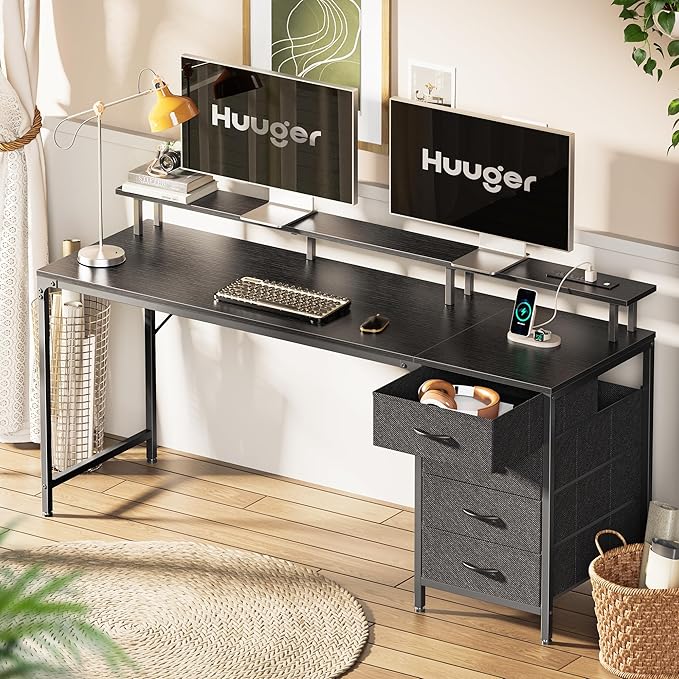 Huuger 63 Inch Computer Desk - Image 7
