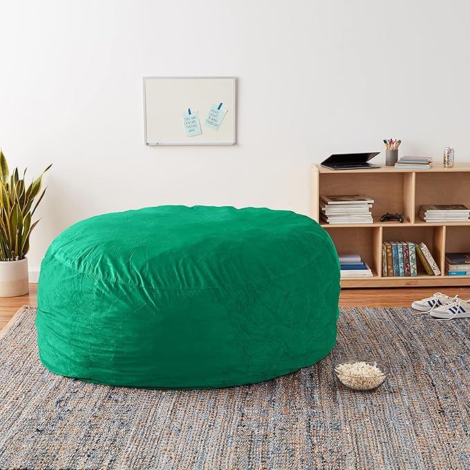 Sofa Sack Bean Bag Chair Cover, Aqua Marine - Image 2