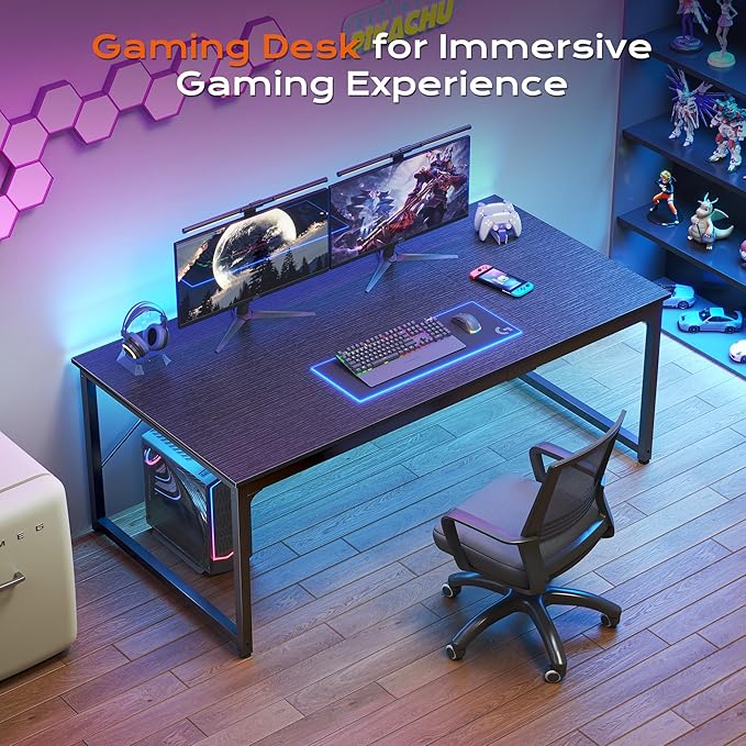 PRAISUN 63 X 29.5 Inch Computer Desk - Image 8