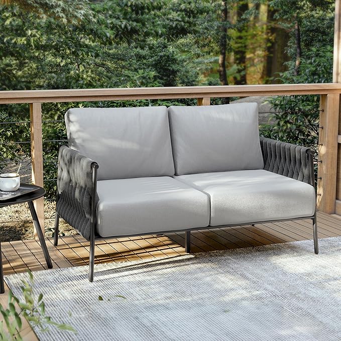 EAST OAK Outdoor Furniture | Life Chatter Loveseat | 2 Seater Sofa by EASTOAK