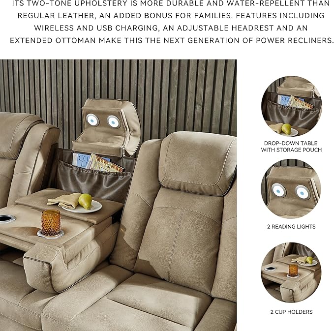 Signature Design by Ashley Next-Gen DuraPella Power Reclining Sofa - Image 5