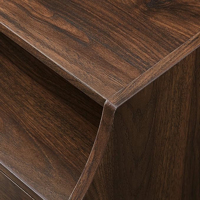 Florence 22 Inch 2 Drawer Open Top Side Table - Image 8