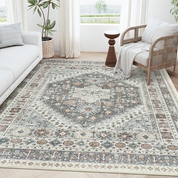 zesthome 6x9 Area Rug, Super Soft Washable Rugs by Zesthome