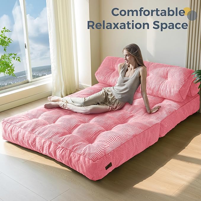 MAXYOYO Folding Sofa Bed, Convertible Sleeper Chair - Image 8