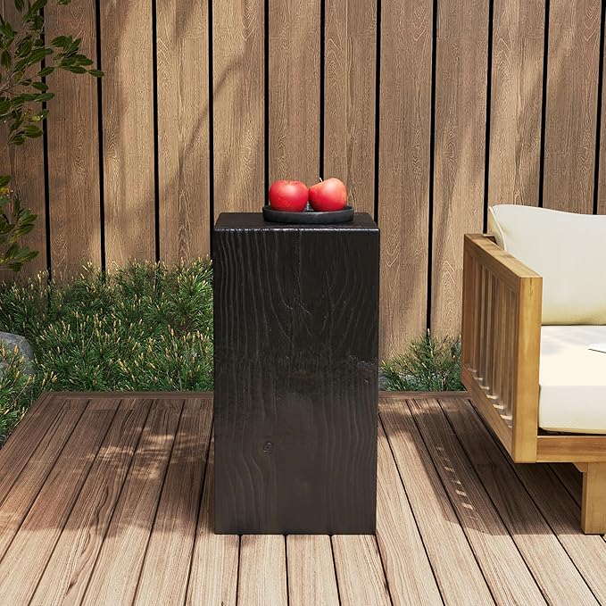 Christopher Knight Home Bard 27.75" Square Living Room Side Table, Wood-Like by ChristopherKnightHome