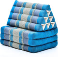 Leewadee 3-Fold Mat with Triangle Cushion – Comfortable TV Pillow, Foldable by Leewadee