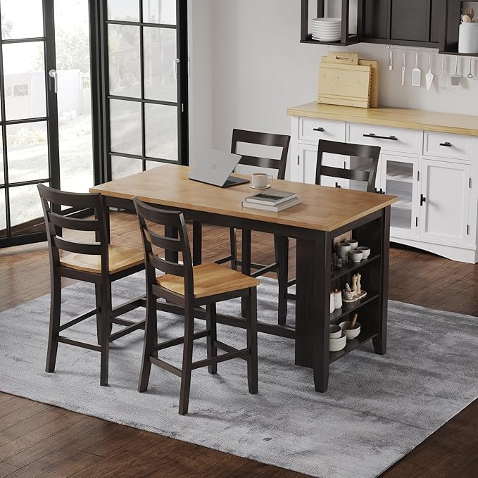 Signature Design by Ashley Gesthaven Contemporary Counter Height Dining Table - Image 6