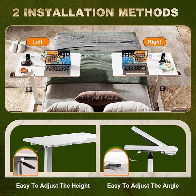 Standing Desk, Medical Overbed Table - Image 8