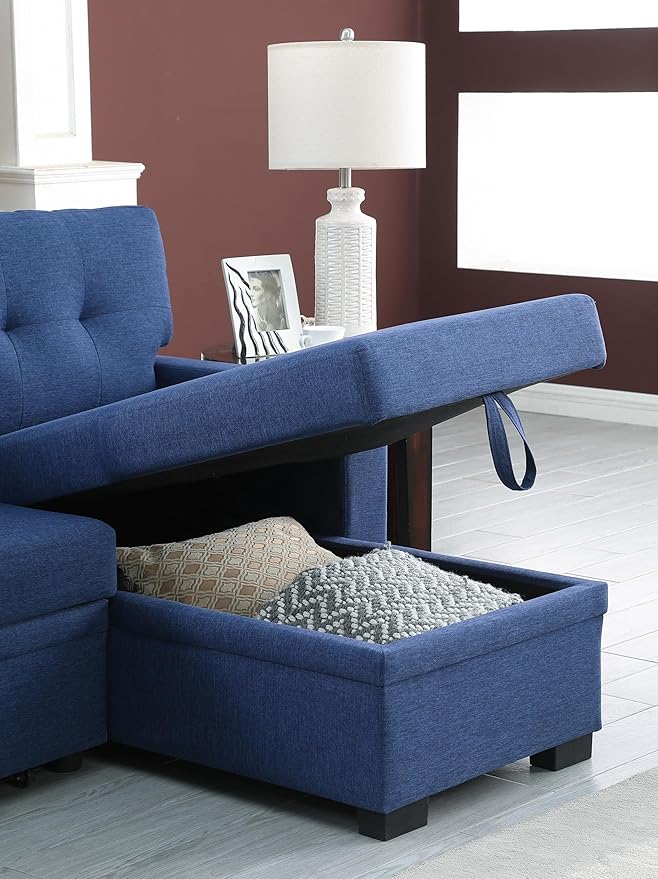 Devion Furniture Garisa 4-in-1 Convertible L Shaped Couch - Image 10