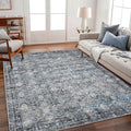 Area Rug 5'x7' Washable Rug Vintage Traditional Floor Cover Thin Retro Kitchen by CHAMPLANT