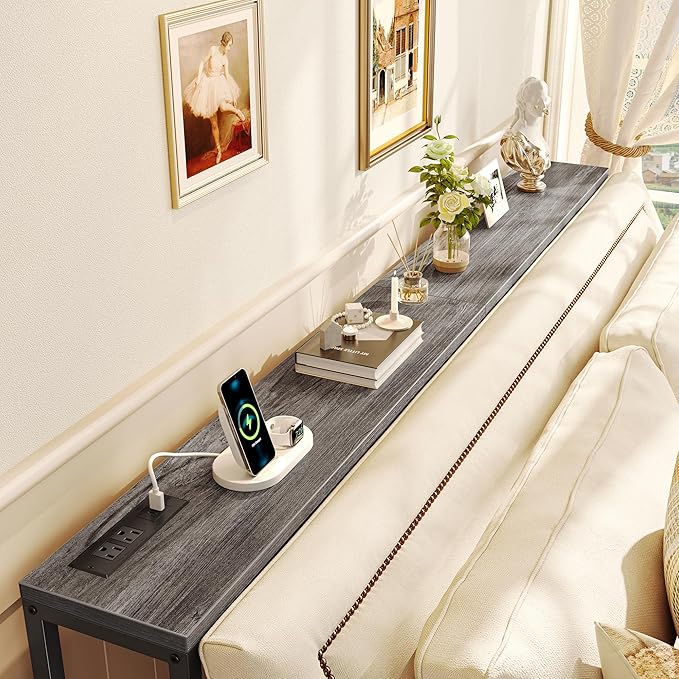 SUPERJARE 70 Inch Console Table - Image 2
