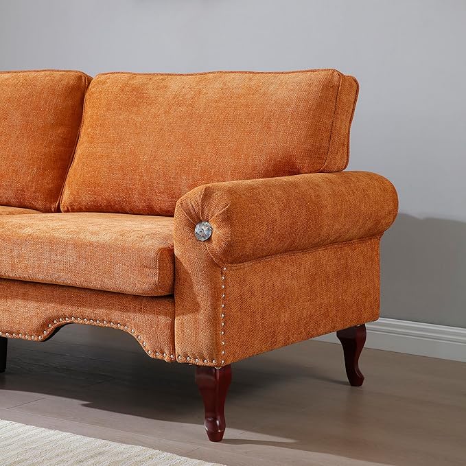 2 Piece Sectional Sofa Set, 2+3 Seat Convertible Couch - Image 5