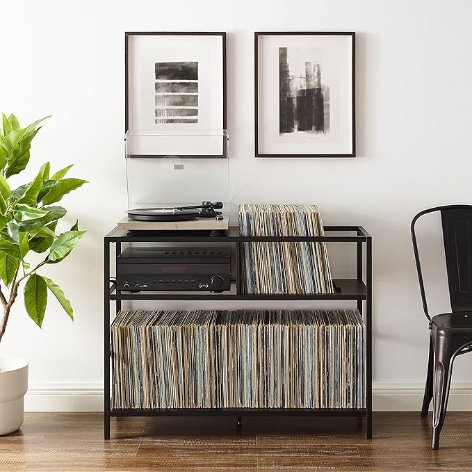 Crosley Furniture Provo Console Record Player Stand - Image 7