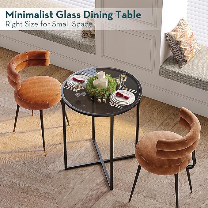 SAYGOER Small Round Dining Table - Image 5