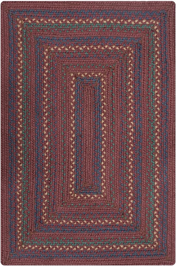 Jamestown Burgundy Jute Braided Rug, 20x30 Rectangle - Image 8