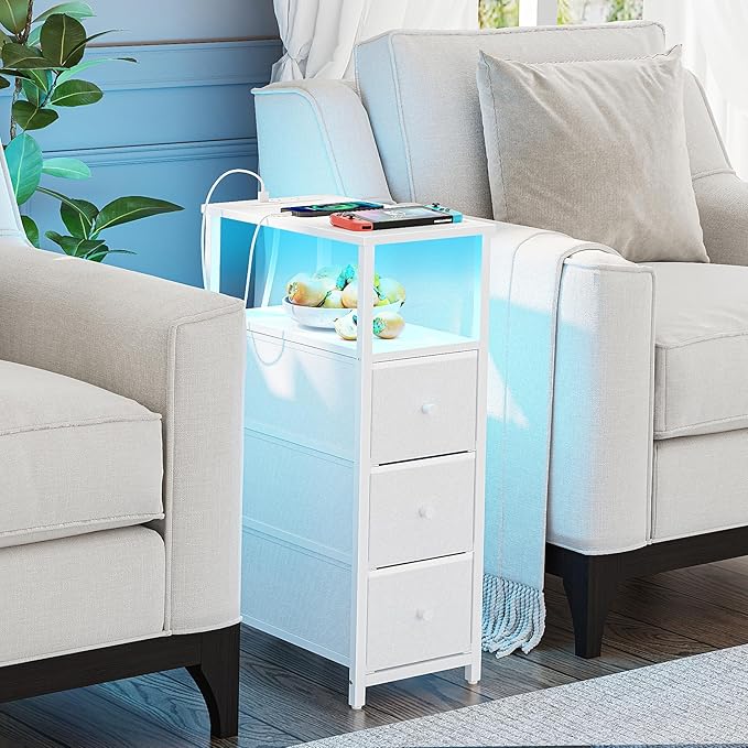 TUTOTAK Narrow LED Night Stand - Image 2