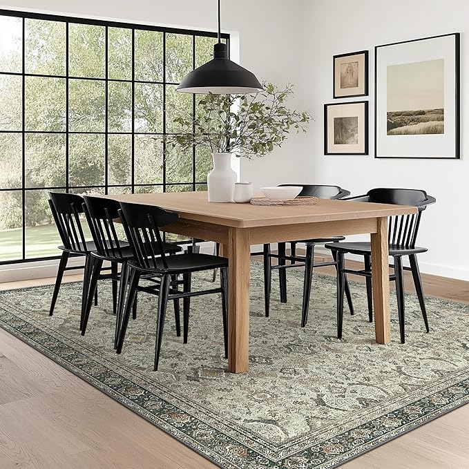 8X10 Area Rugs Machine Washable Rugs - Image 10