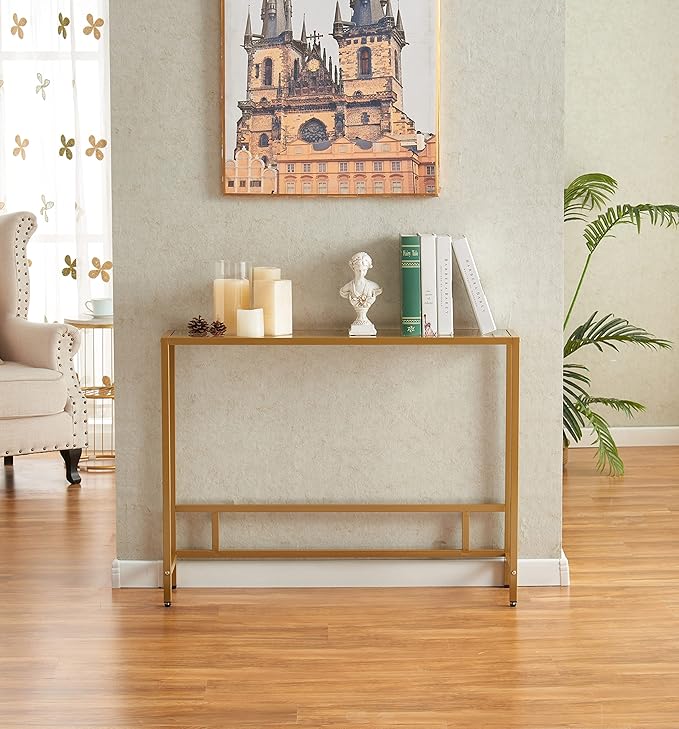 MAJARO Small Modern Console Table - Image 6